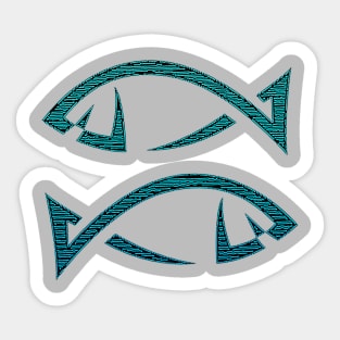 Pisces Fish Sticker